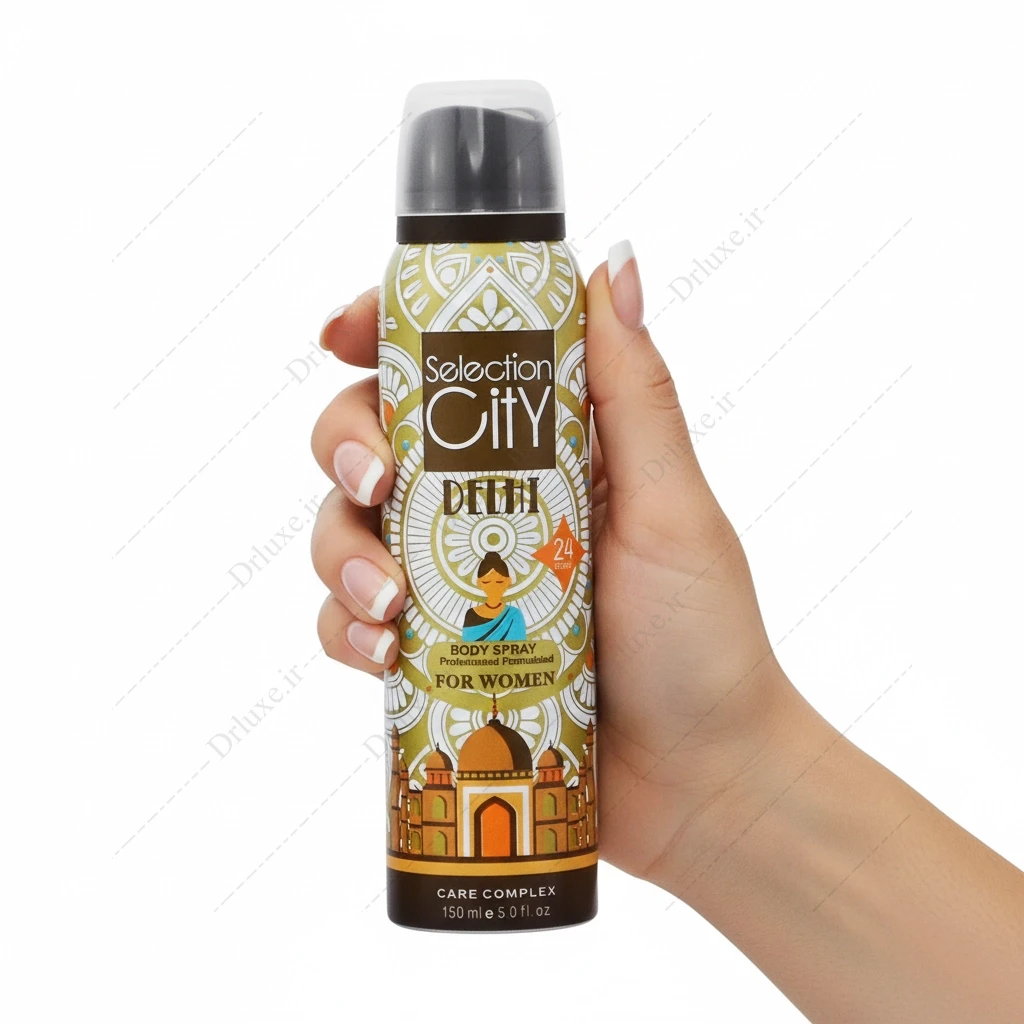 اسپری خوشبو کننده بدن زنانه دهلی سلکشن سیتی